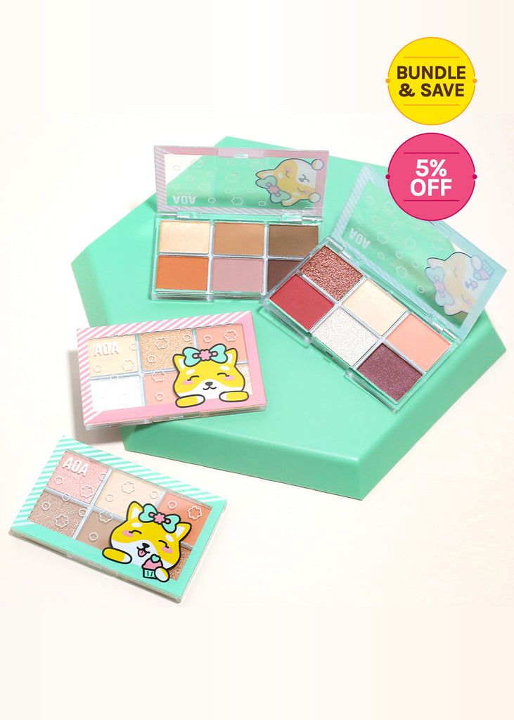 Yumi's Debut 6 Color Eyeshadow Palettes I Want All (SAVE 5%!) COSMETICS - Shop Miss A